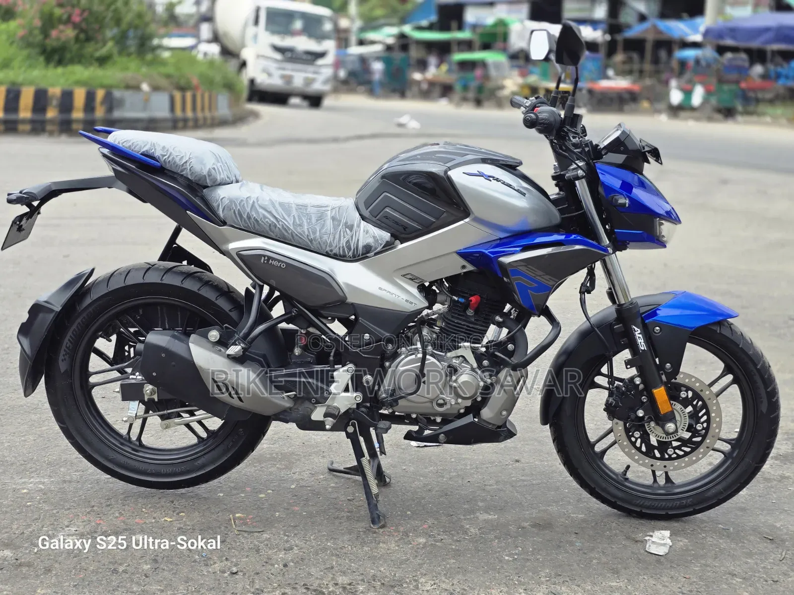 New Hero Xtreme 125R 2026 Silver