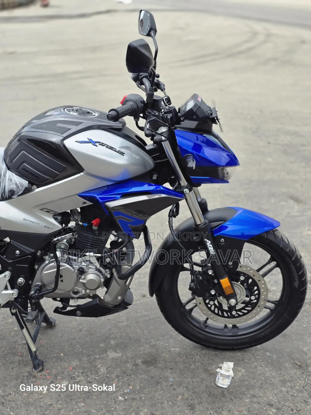 New Hero Xtreme 125R 2026 Silver