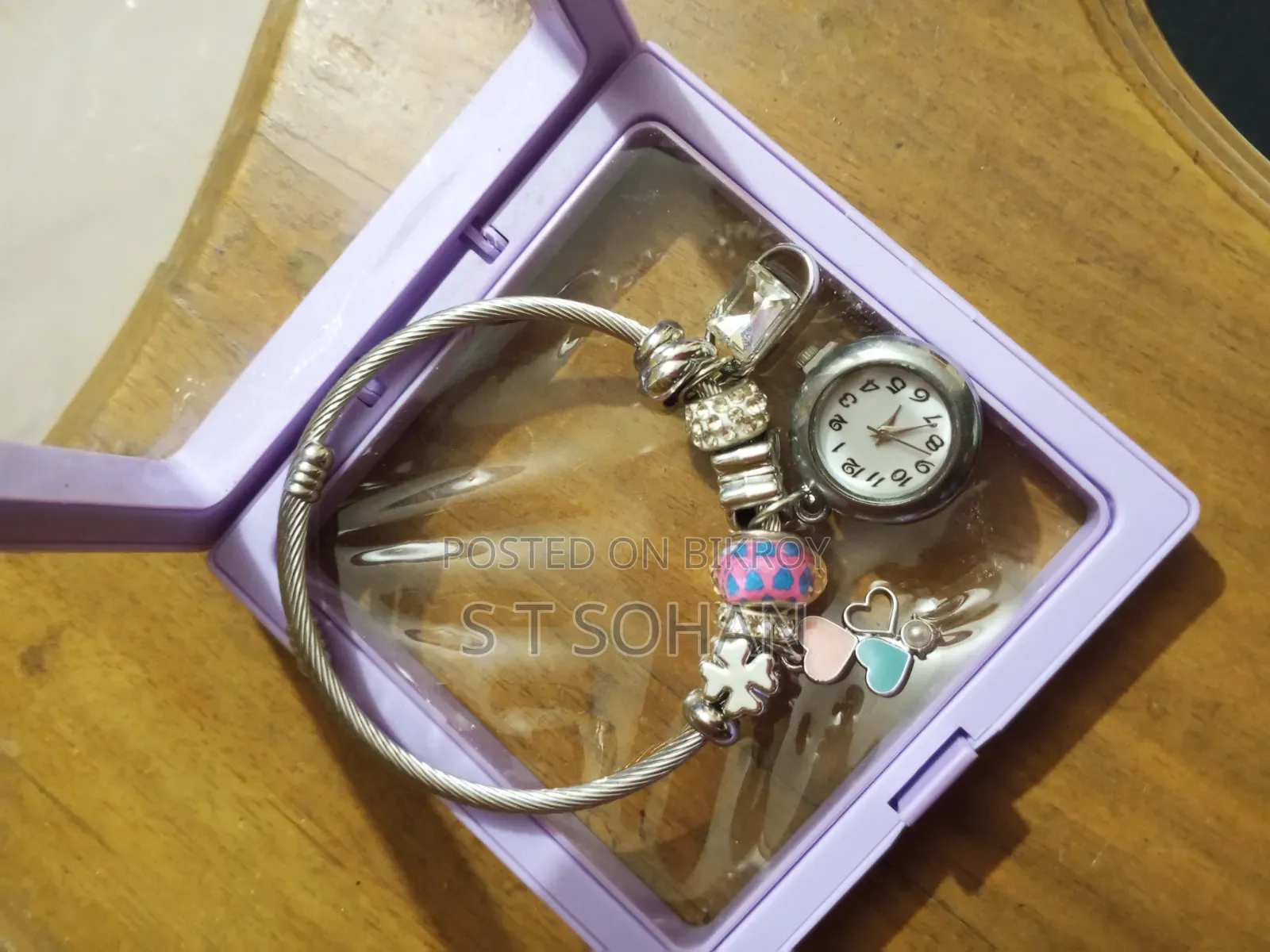 Bracelet and watch.