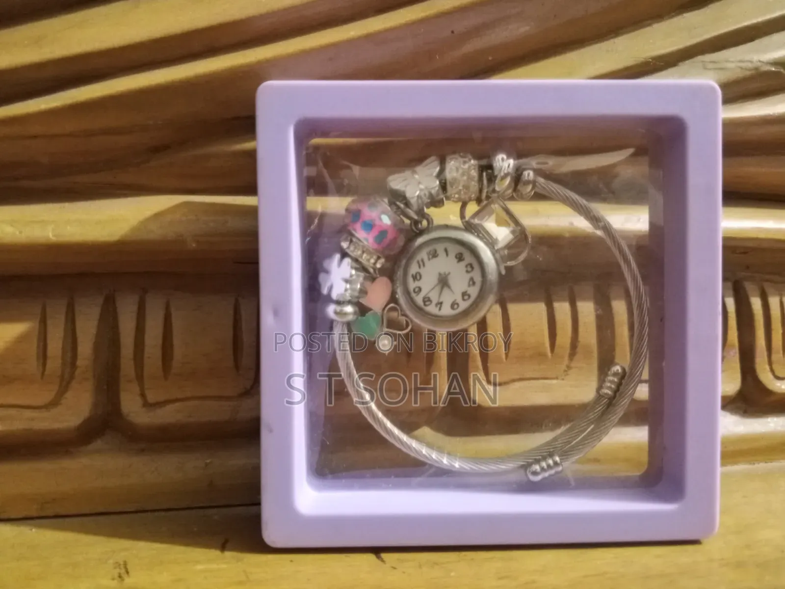 Bracelet and watch.