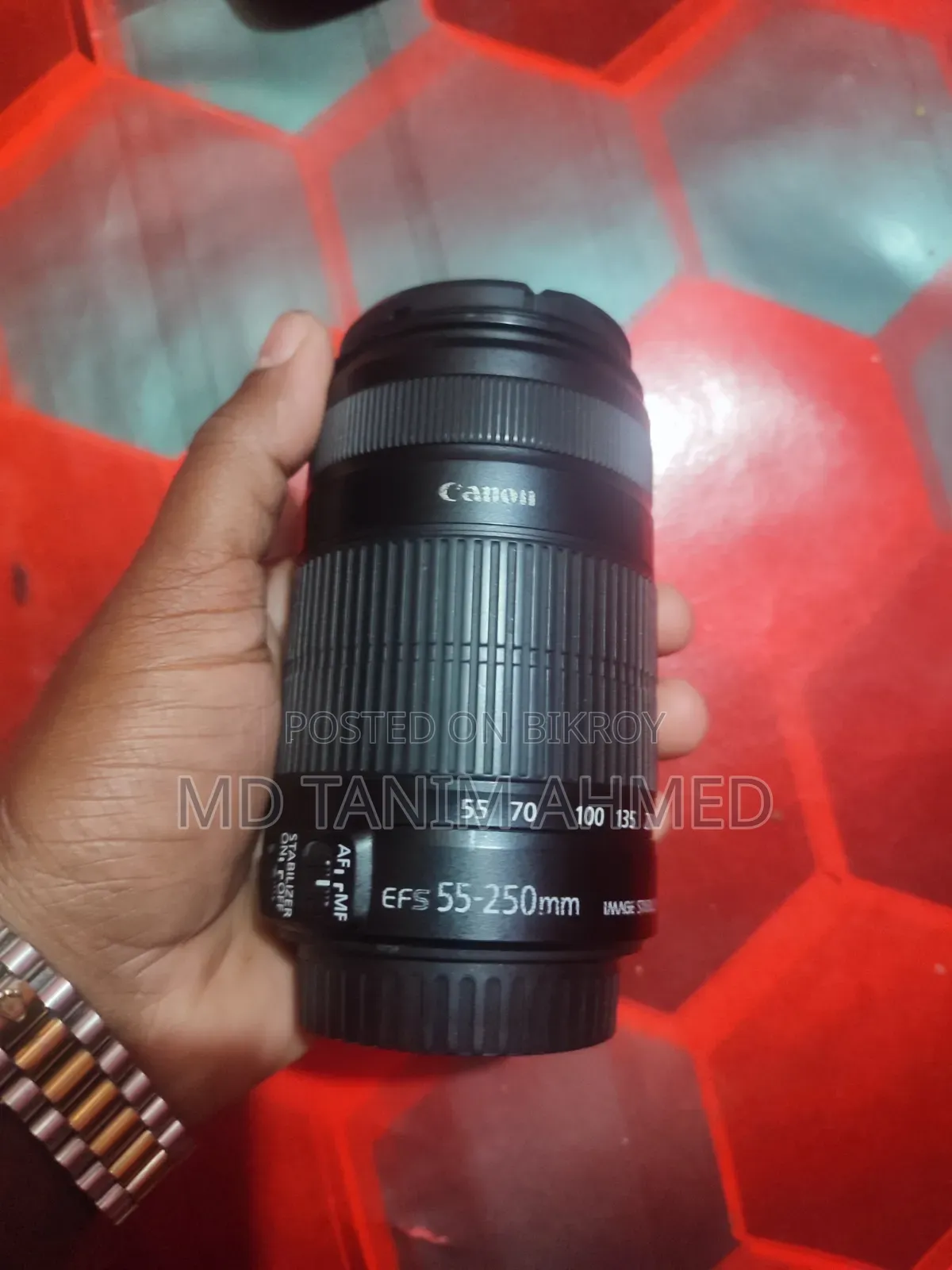 Canon 55-250 Mm Zoom Lens