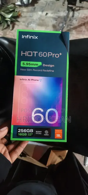 Infinix Hot 60 Pro+ 256 GB Black