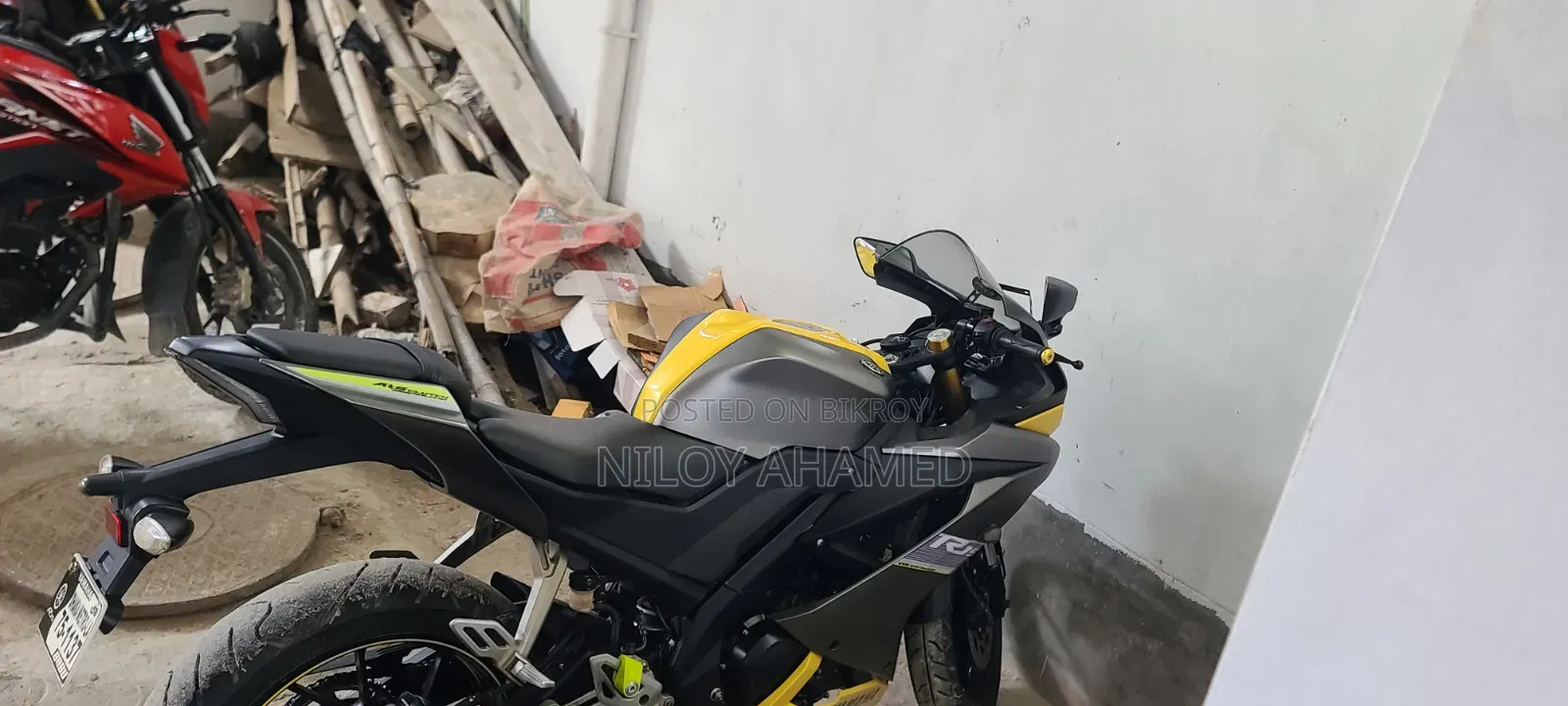 ইয়ামাহা আর১৫ ভি৩ ২০২১ গ্রে