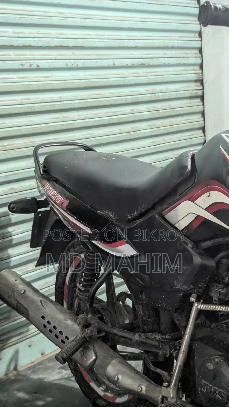 TVS Metro 2016 Black