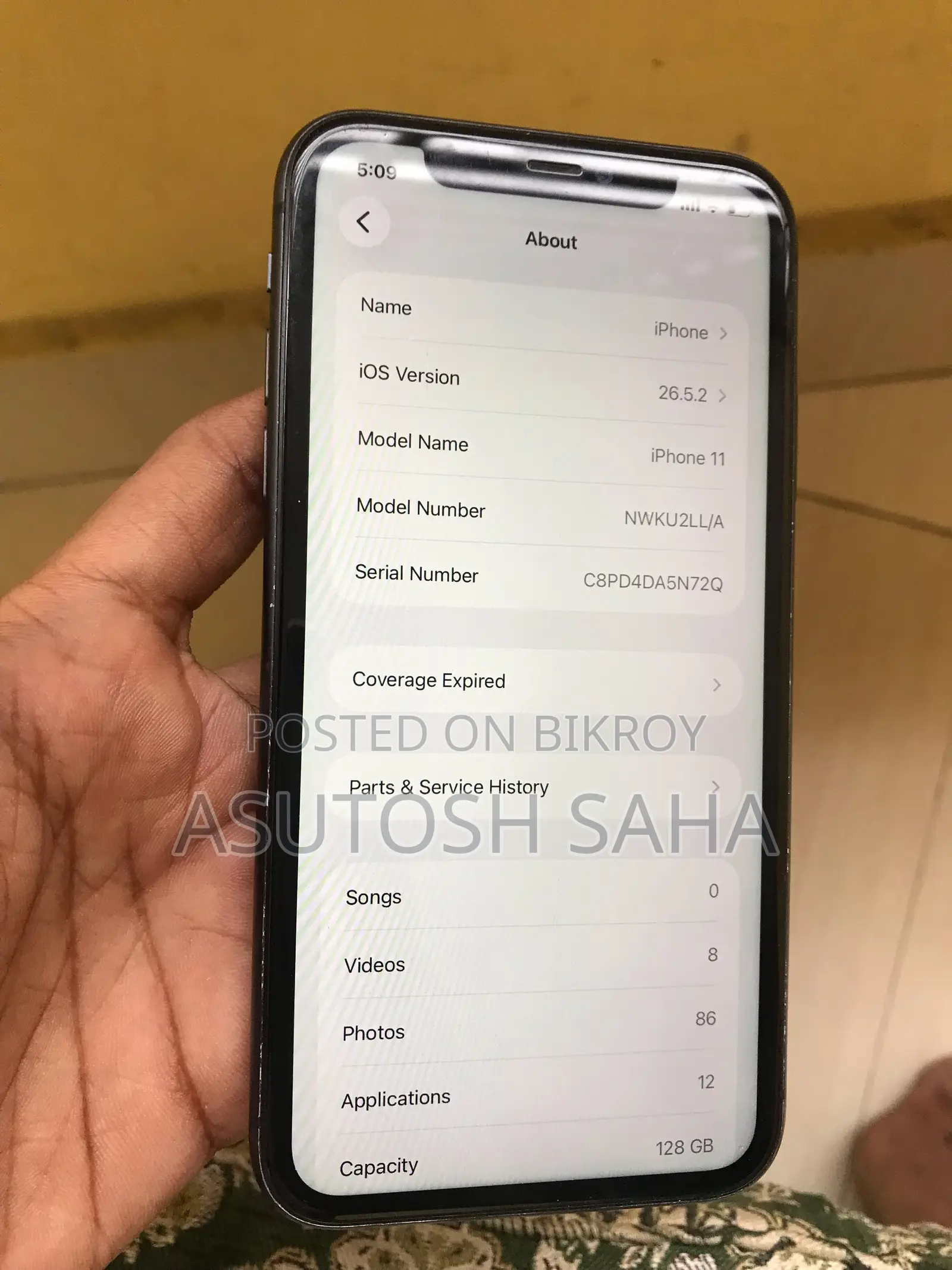 Apple iPhone 11 128 GB Black