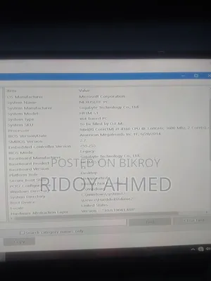 Desktop Computer Gigabyte 6GB Intel Core I3 HDD 500GB