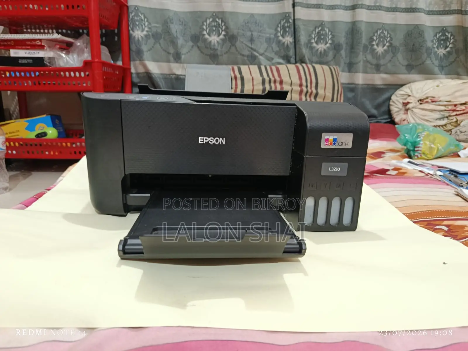 Epson EcoTank L3210 মাল্টিফাংশন ইন্কট্যাংক প্রিন্টার (অফিসিয়াল)