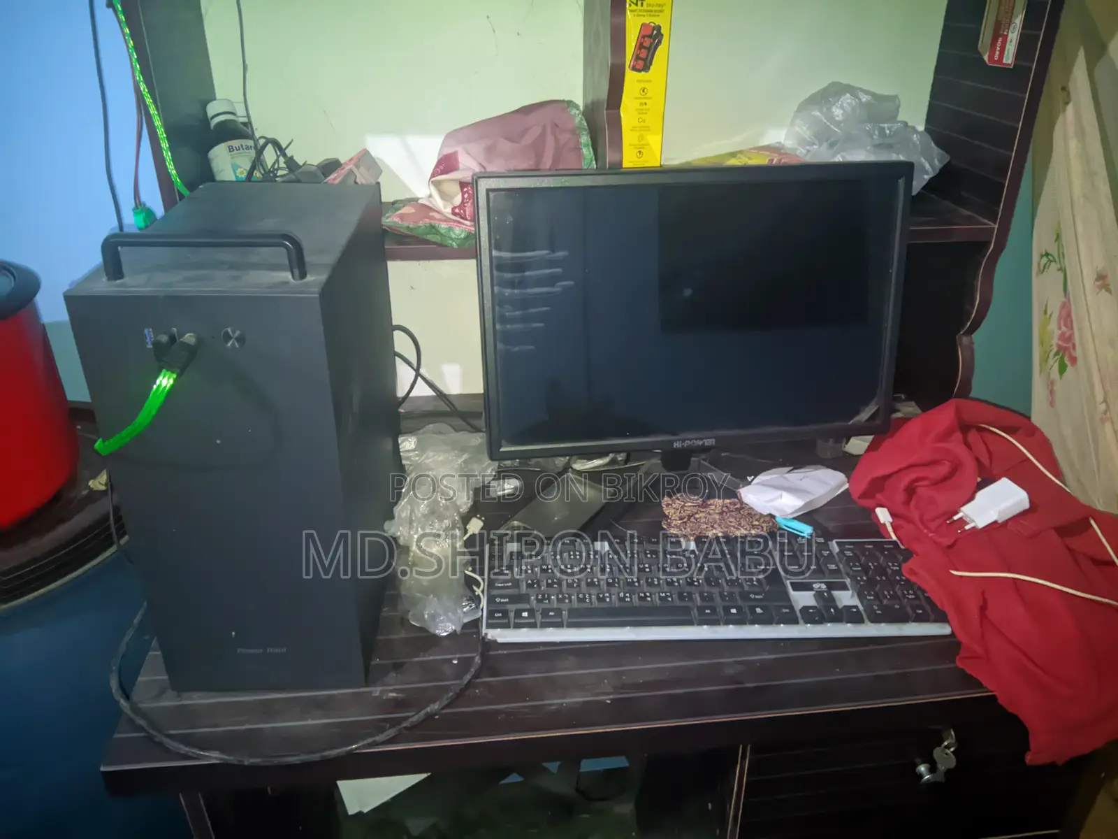 ডেস্কটপ কম্পিউটার 8GB ইন্টেল কোর I5 SSD 256GB