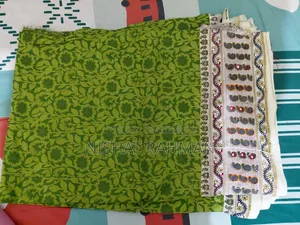 Green and Pink Saree (2 Sarees)