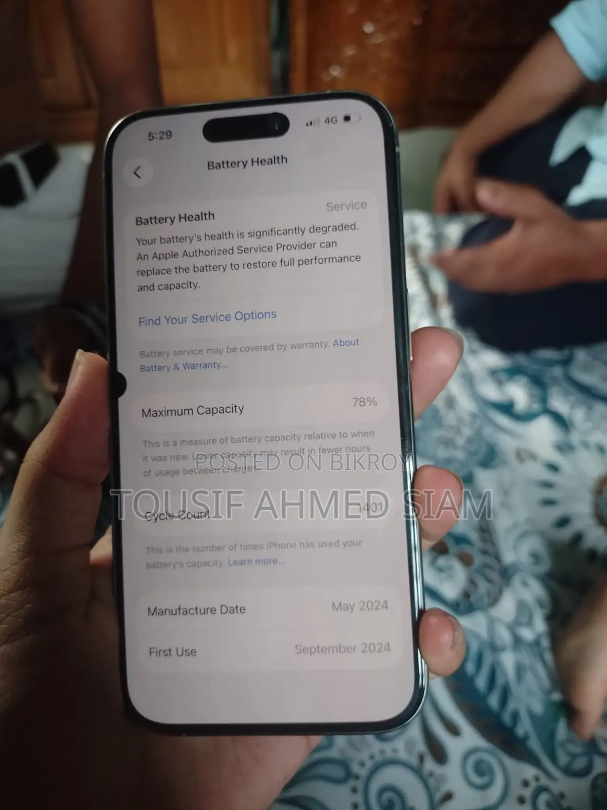 Apple iPhone 15 Pro 256 GB Silver