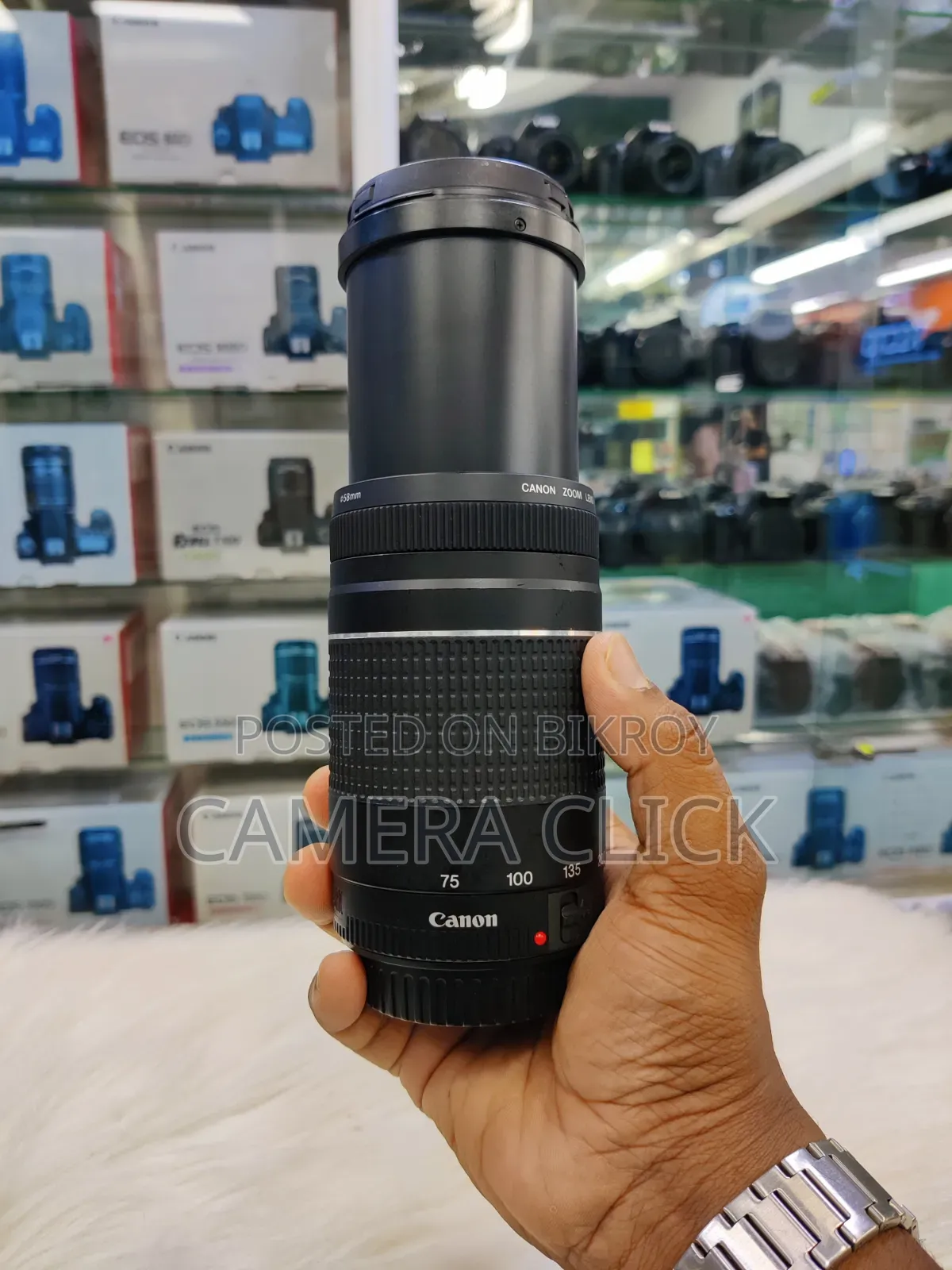 Canon EF 75-300mm F/4-5.6 III Lens – Dubai Imported