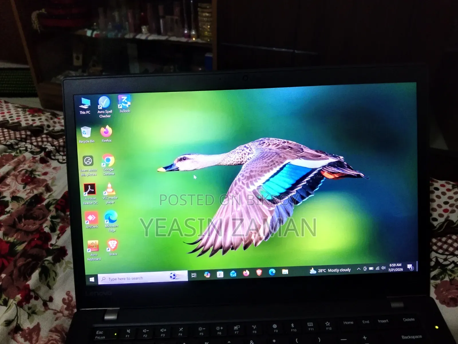 New Laptop Lenovo ThinkPad T470 8GB Intel Core I7 SSD 256GB