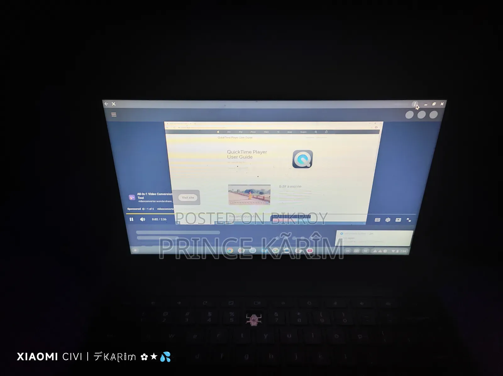 Laptop Dell Chromebook 11 4GB Intel Celeron eMMC 16 GB