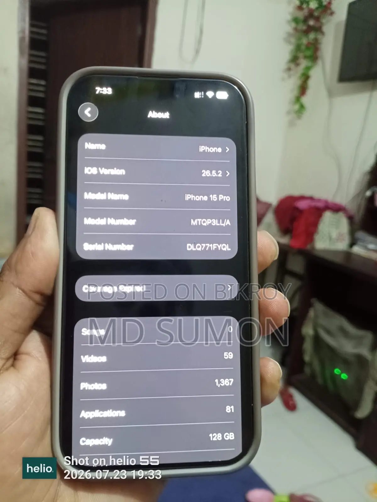 Apple iPhone 15 Pro 128 GB White