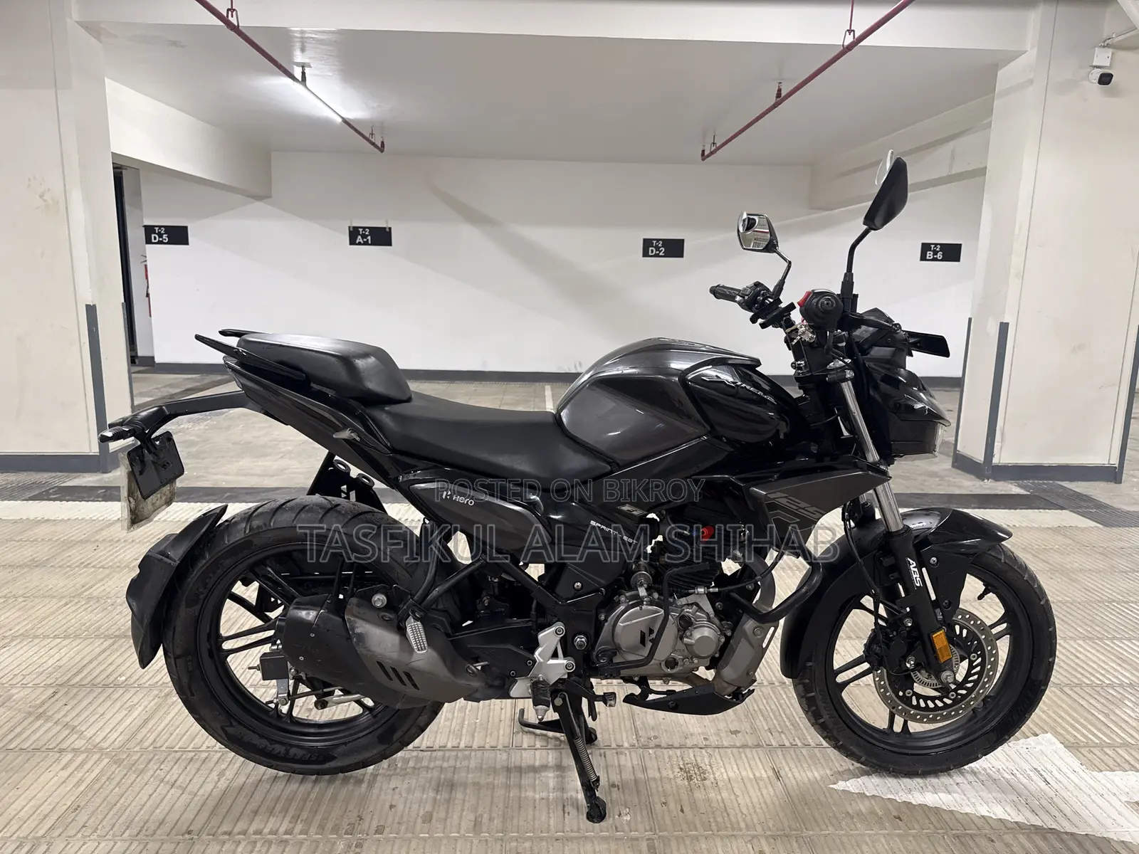 Hero Xtreme 125R 2024 Black