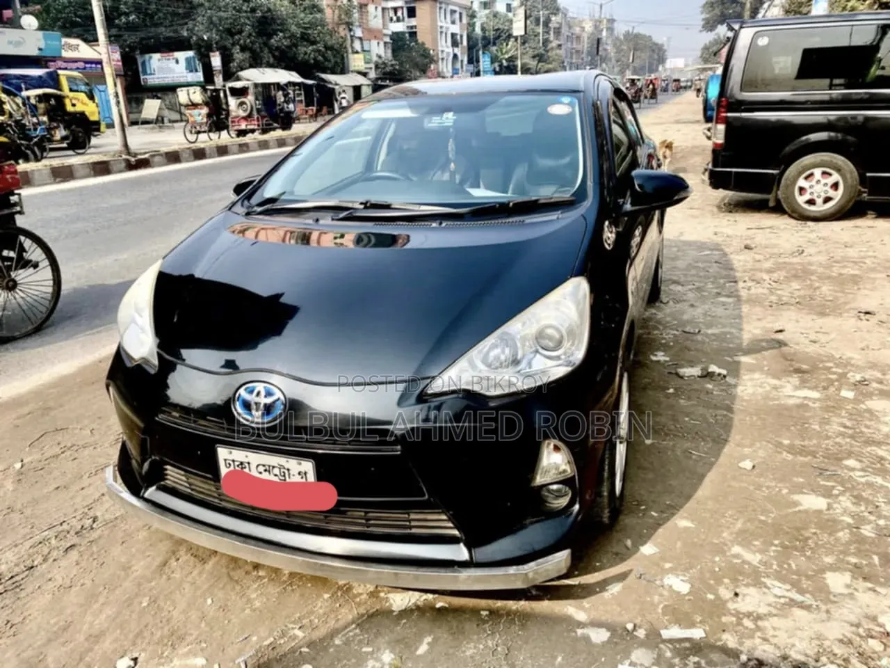 টয়োটা অ্যাকোয়া ২০১৪ ব্ল্যাক