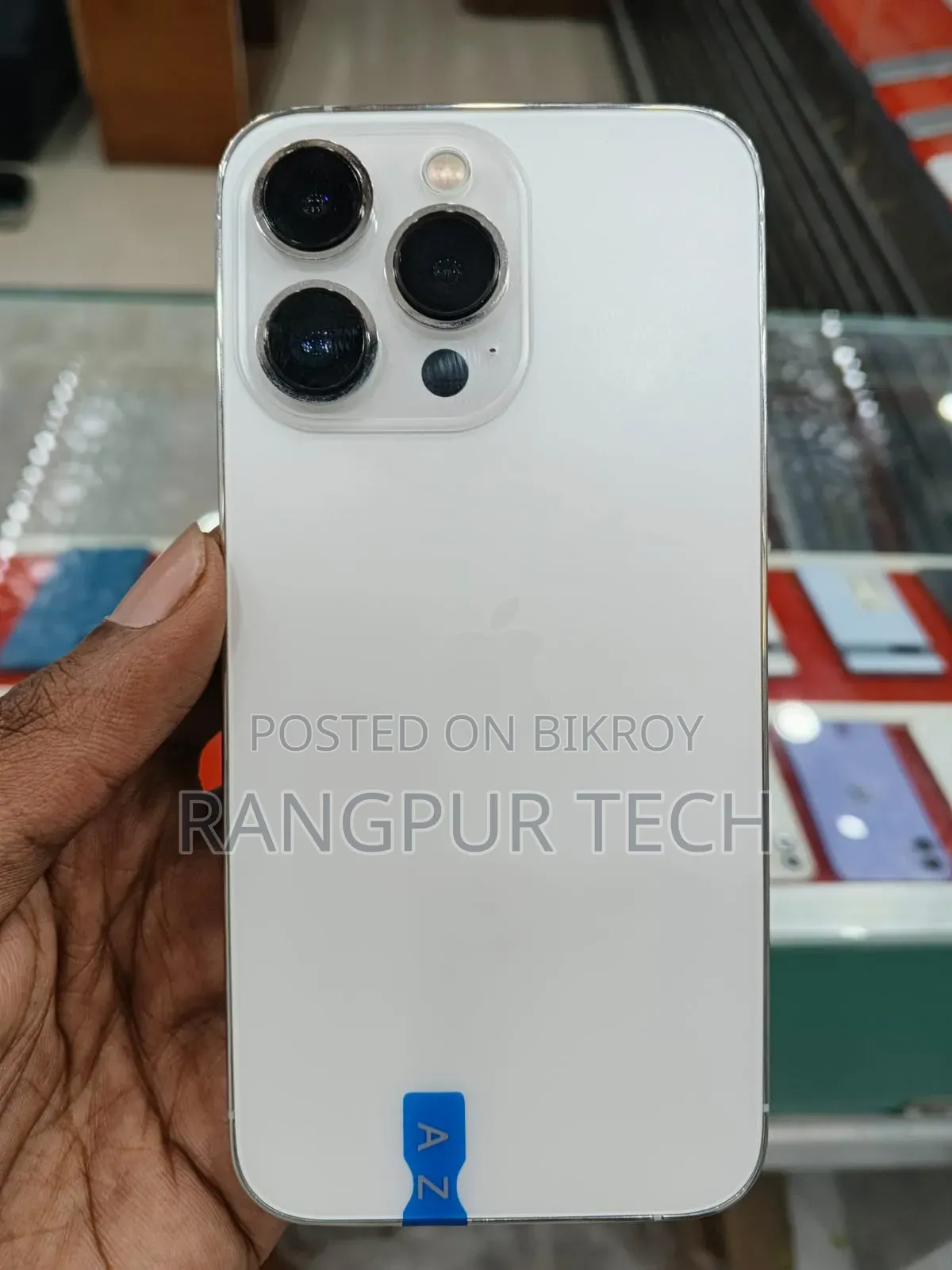 নিউ অ্যাপল আইফোন ১৩ প্রো ১২৮ জিবি সিলভার