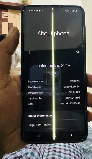 Samsung Galaxy S21+ 5G 128 GB Silver