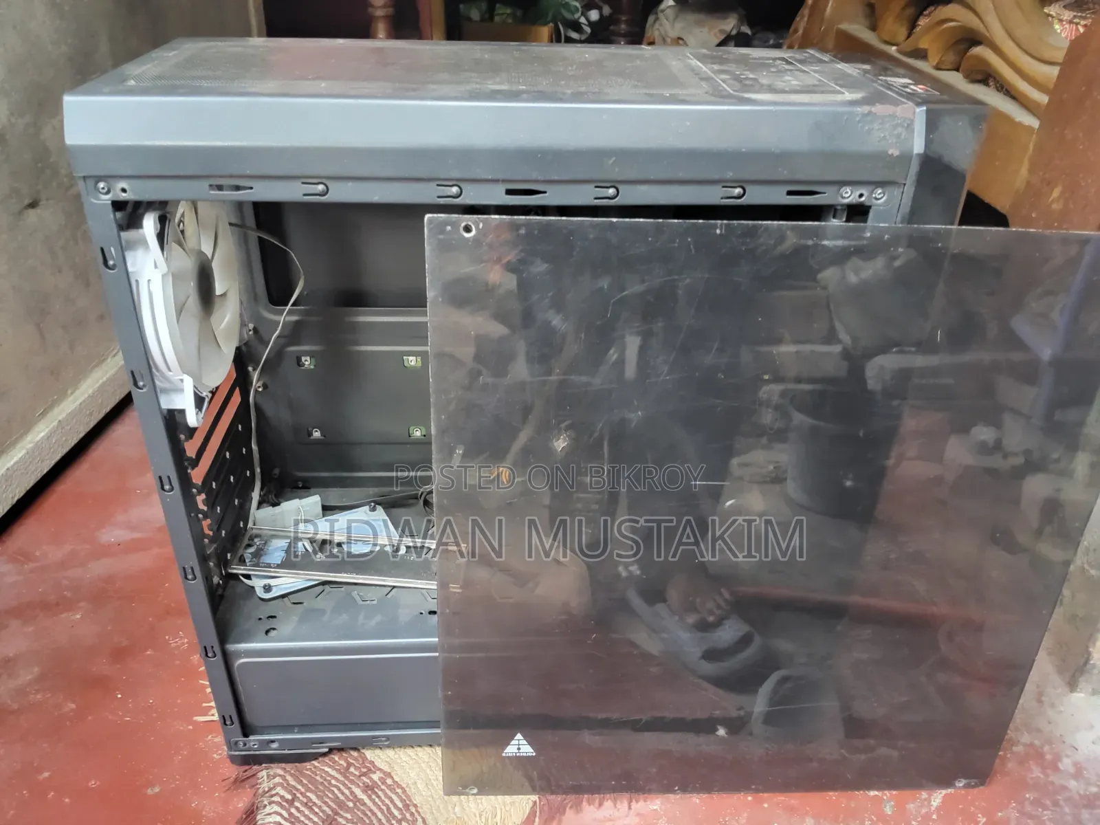 পিসি ক্যাসিং উইথ ৩ কুলিং ফ্যান