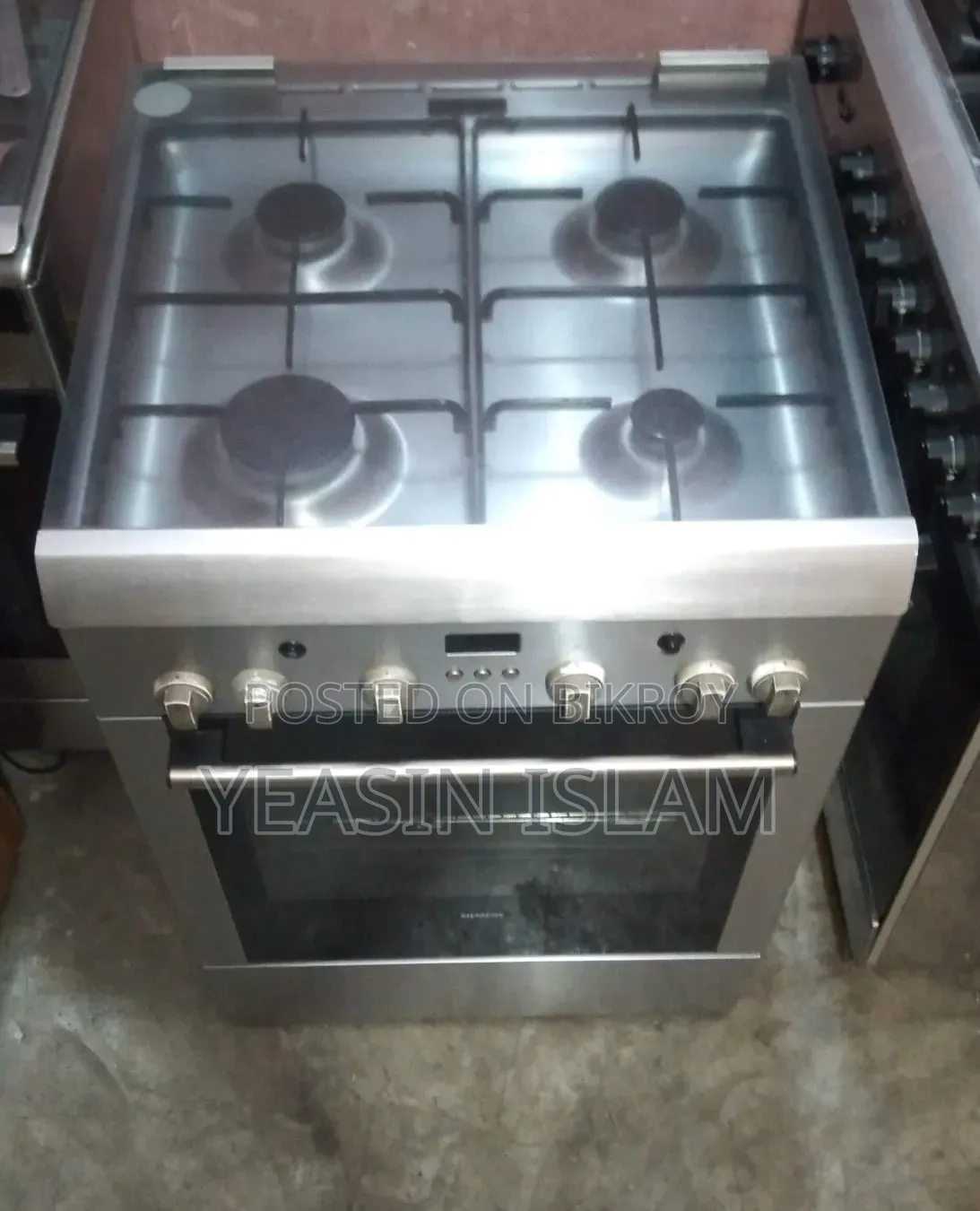 Siemens 4 Burner Gas Oven