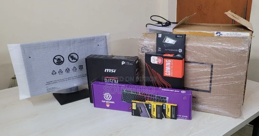 Desktop Computer 16GB AMD Ryzen SSD 500GB
