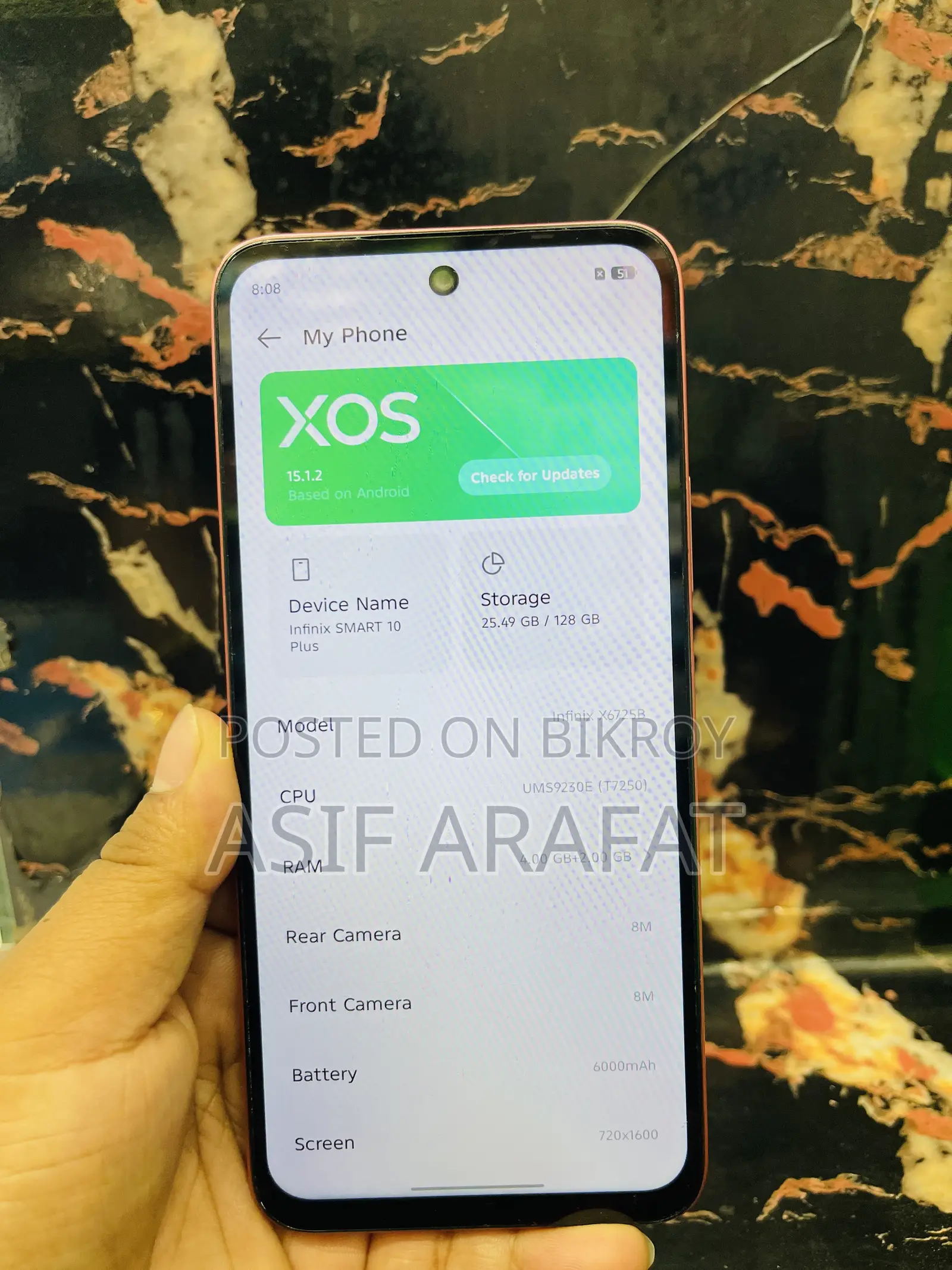Infinix Smart 10 Plus 128 GB