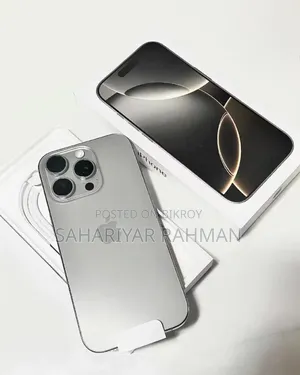 New Apple iPhone 16 Pro 128 GB Silver
