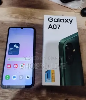 স্যামসাং গ্যালাক্সি এ০৭ ৪জি ৬৪ জিবি পার্পল