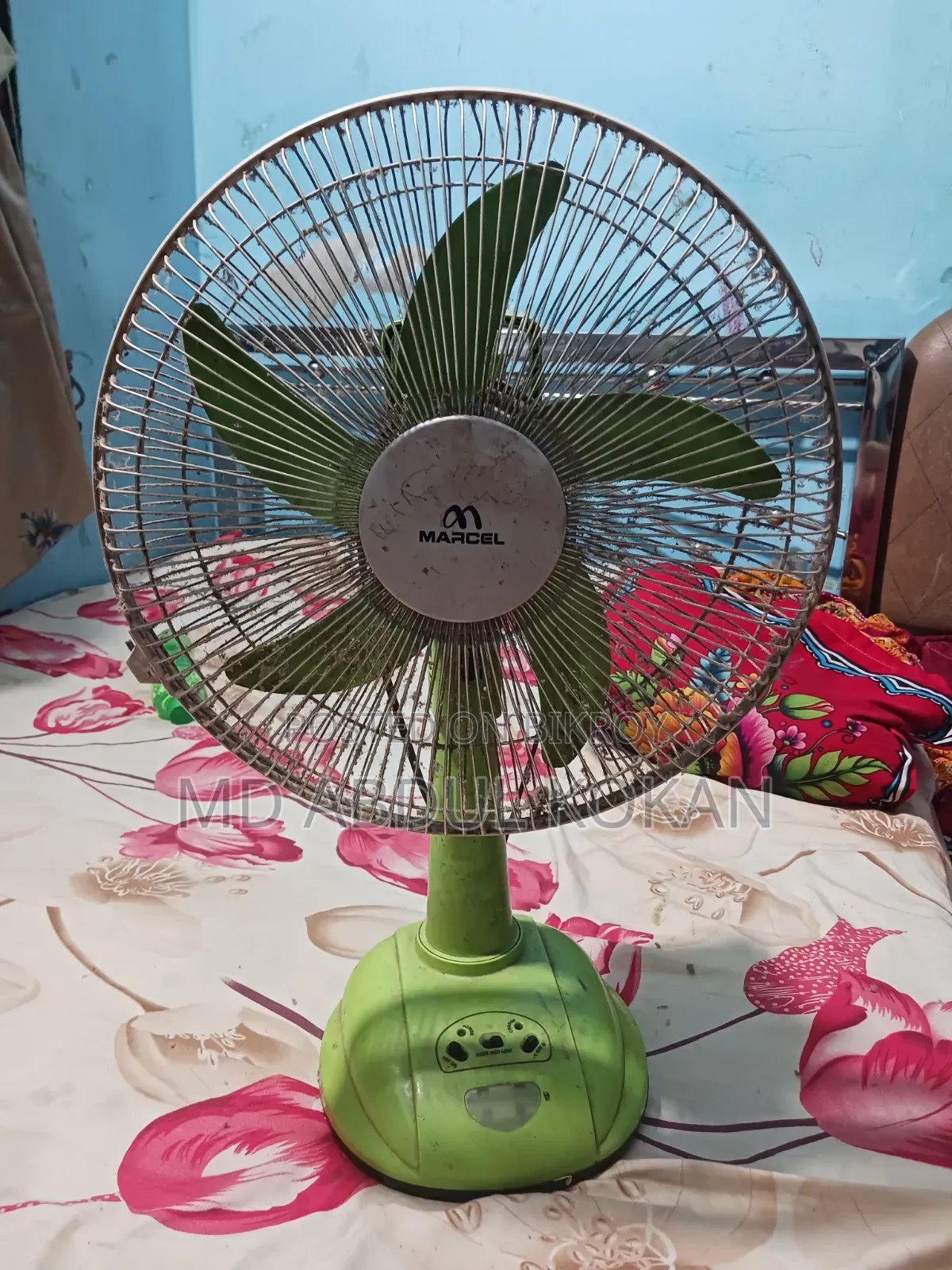 Two Working Rechargeable Fans