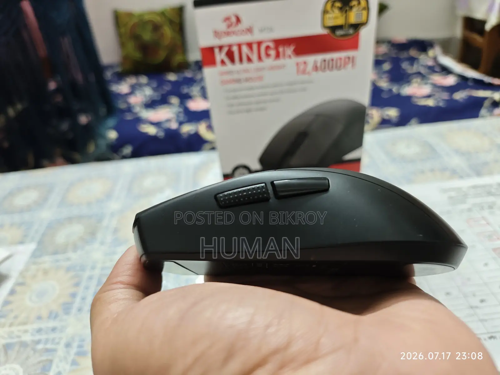 Redragon K1NG M724 Wired Gaming Mouse(7 মাসের ওয়ারেন্টি পাবেন )