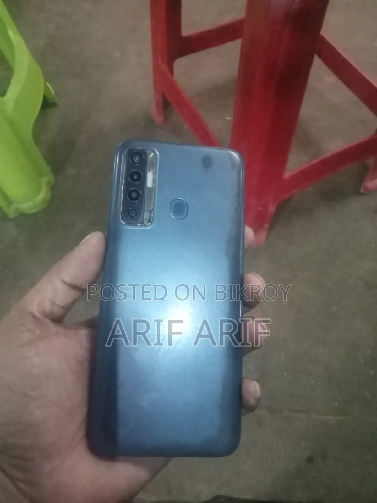 Tecno Camon 17 128 GB Blue
