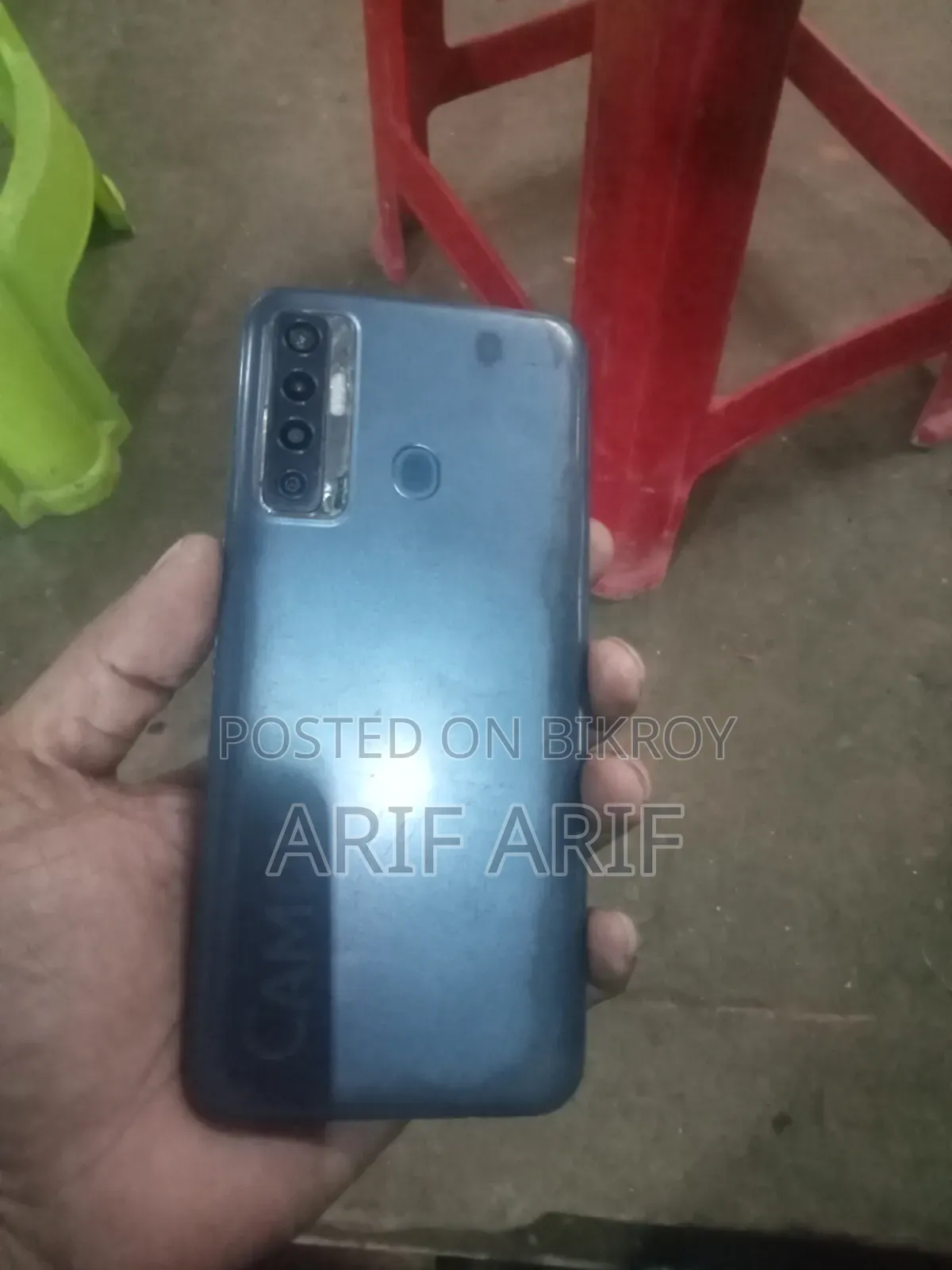 Tecno Camon 17 128 GB Blue