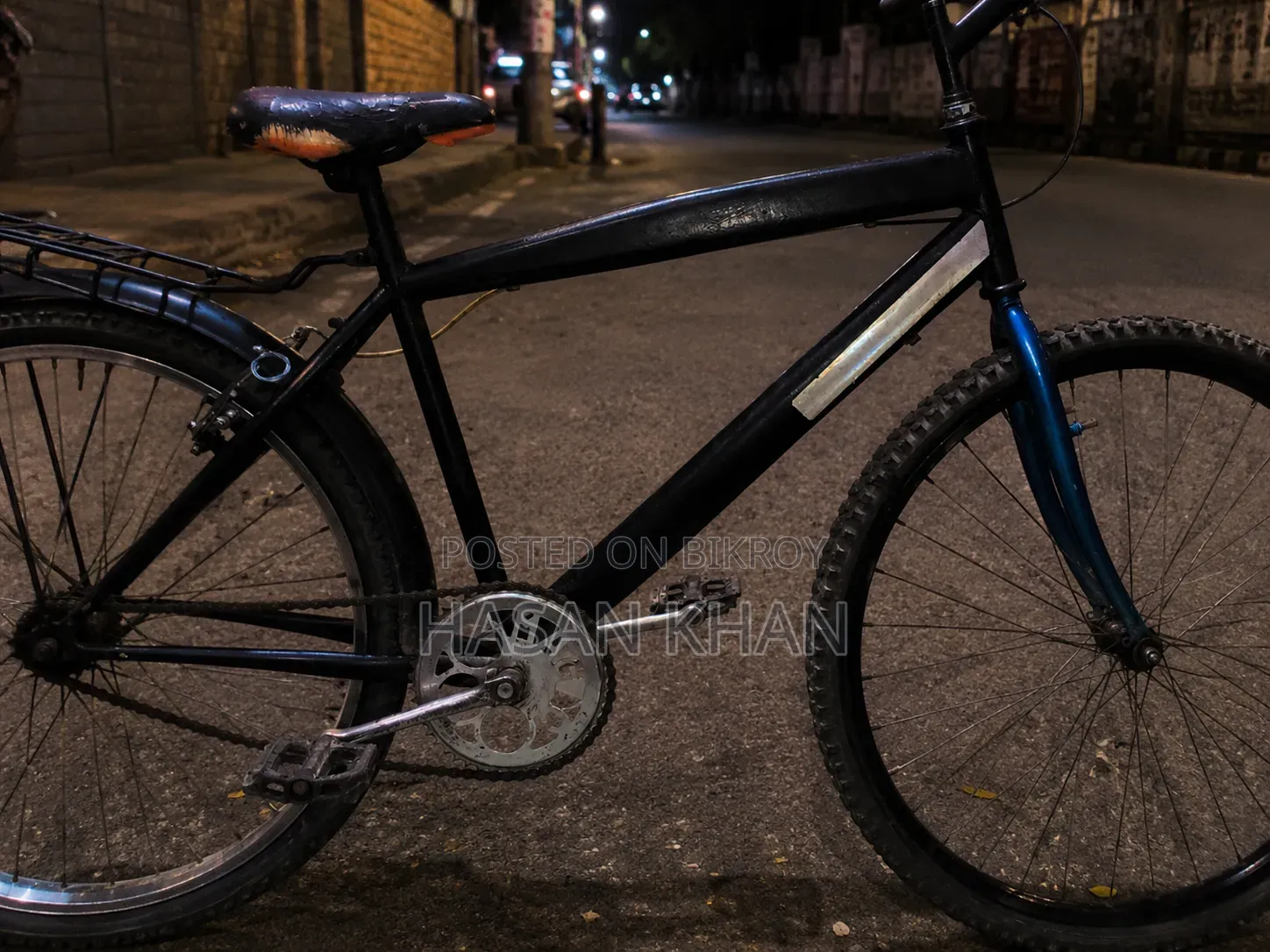 Black Bicycle 26 Inch | Strong Frame | Good Condition | Ready to Ride