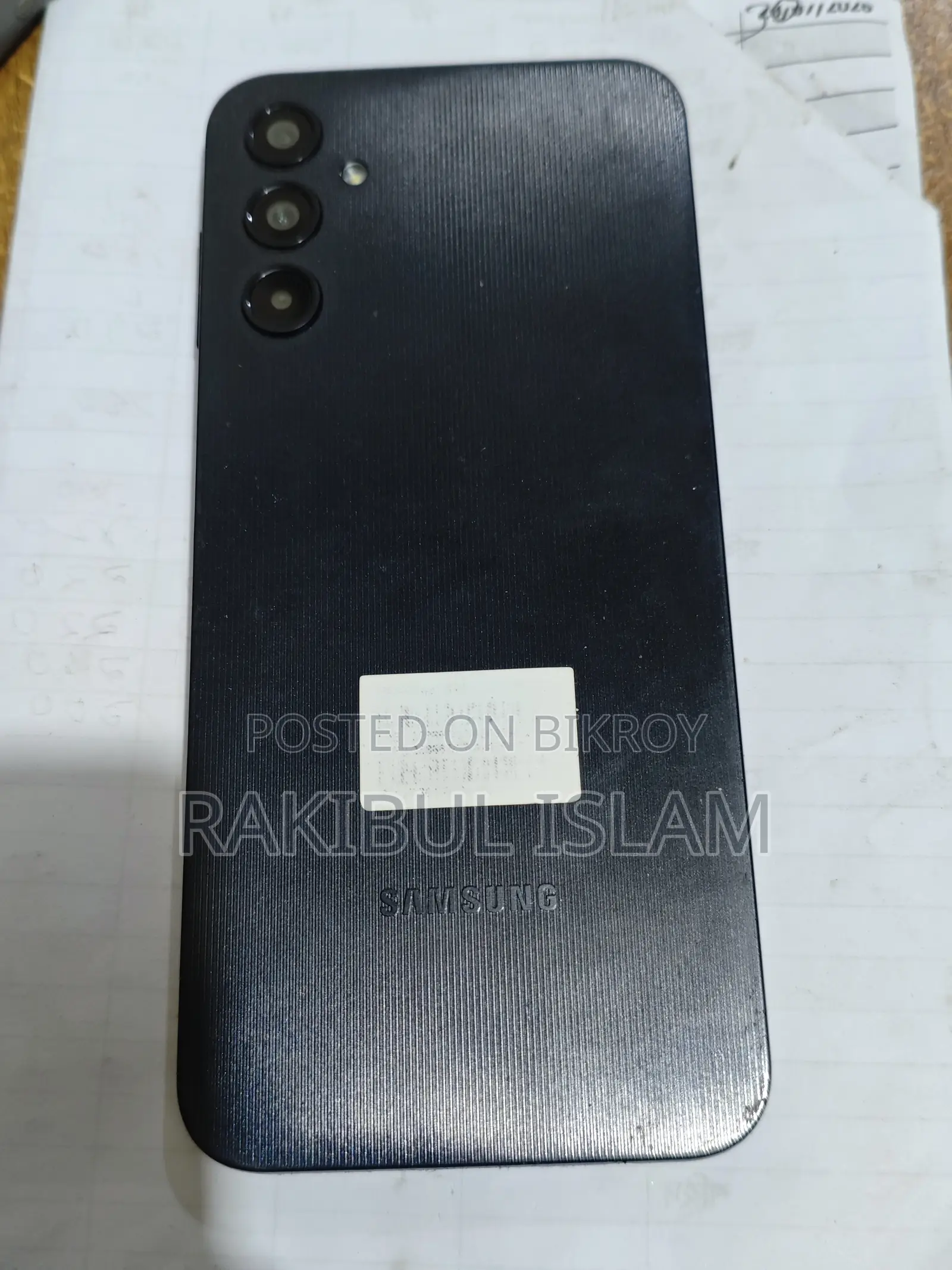 স্যামসাং গ্যালাক্সি এ১৪ ১২৮ জিবি কালো