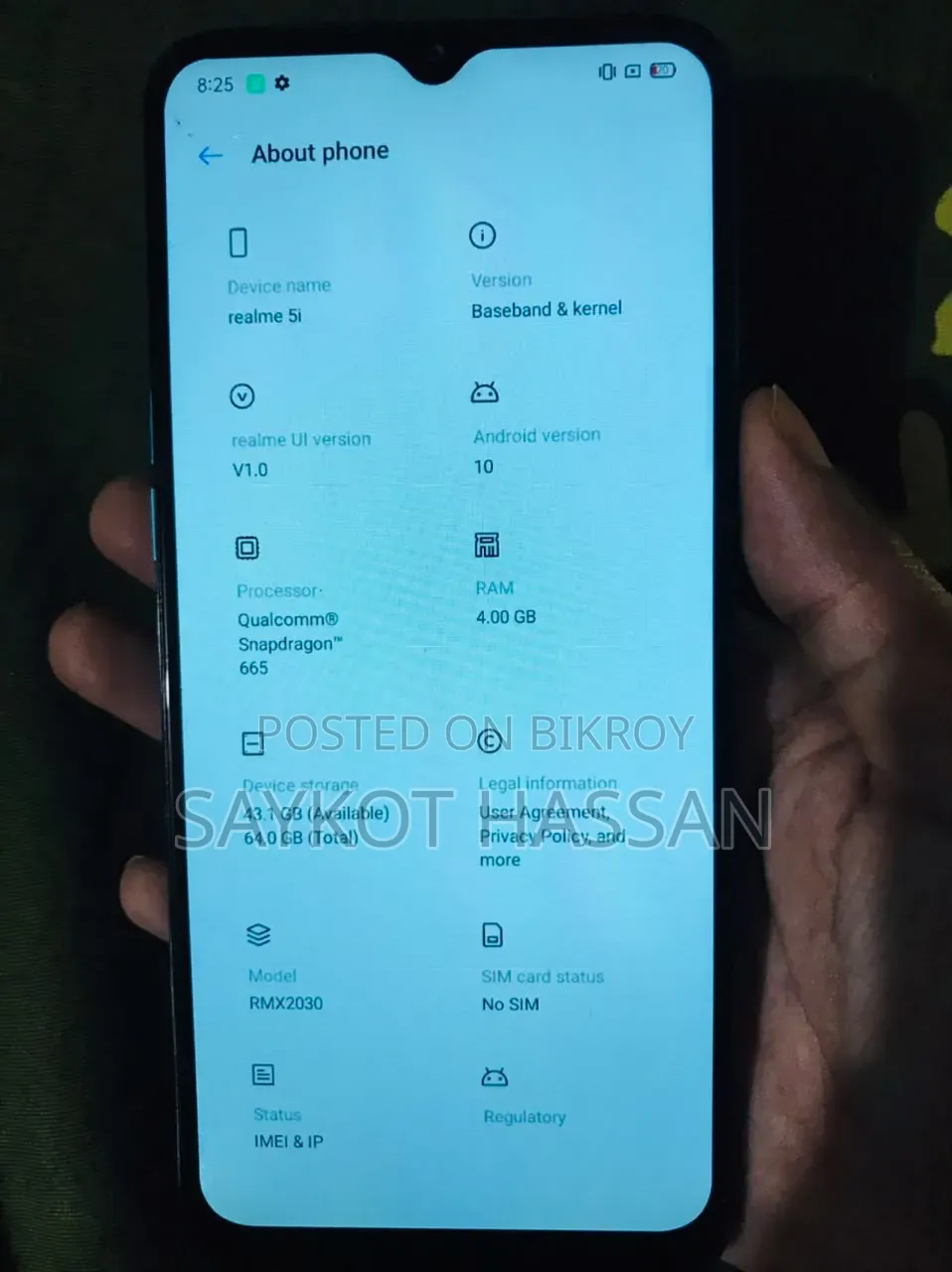 Realme 5i 64 GB Blue