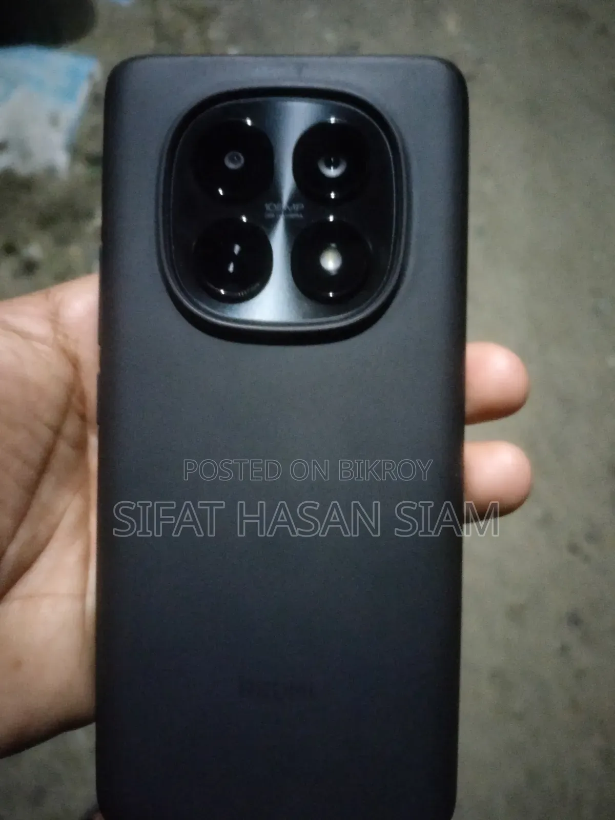 নতুন শাওমি রেডমি নোট ১৫ ২৫৬ জিবি ব্ল্যাক