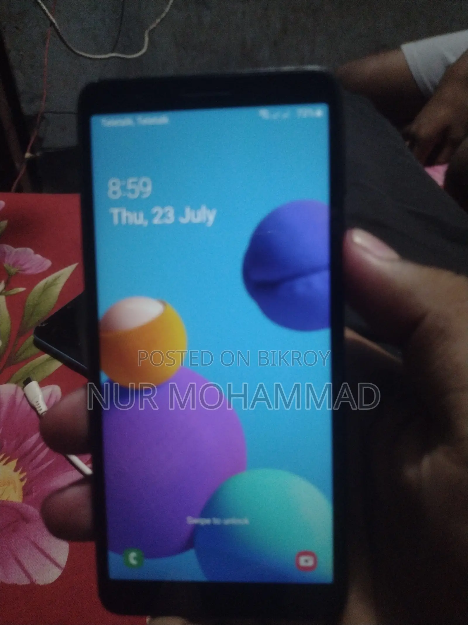 Samsung Galaxy A01 16 GB Black