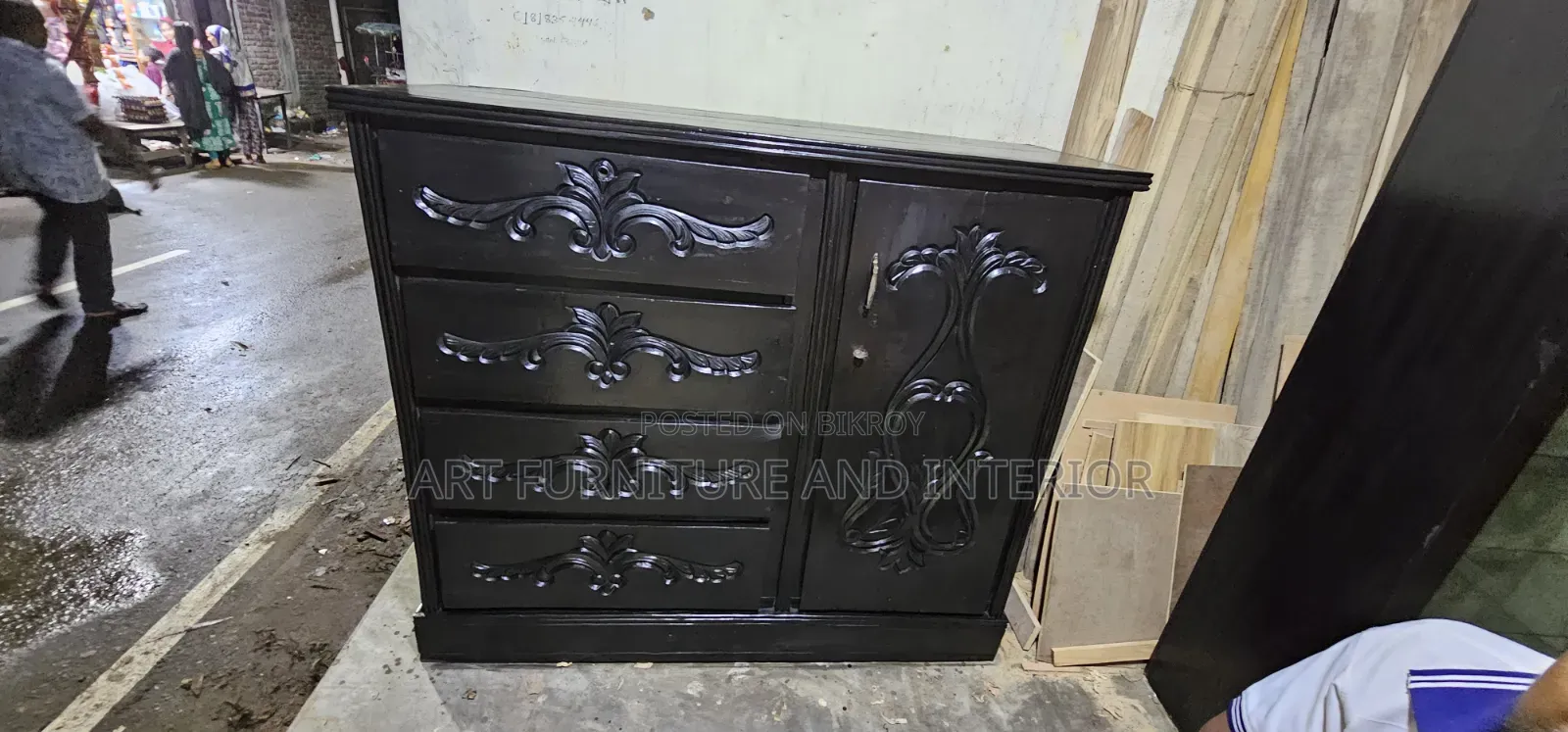 Wood Wardrobe