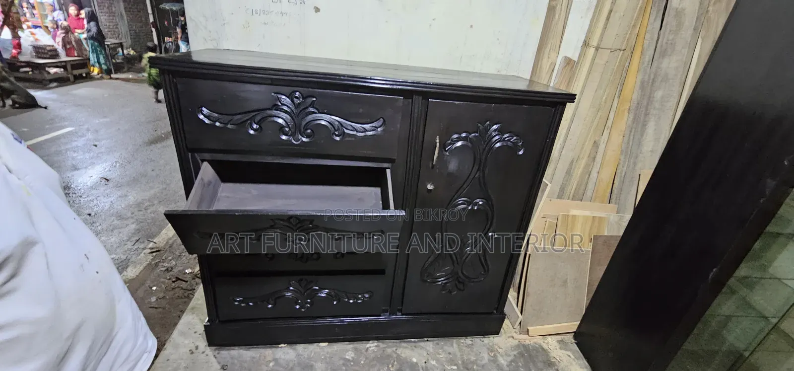 Wood Wardrobe