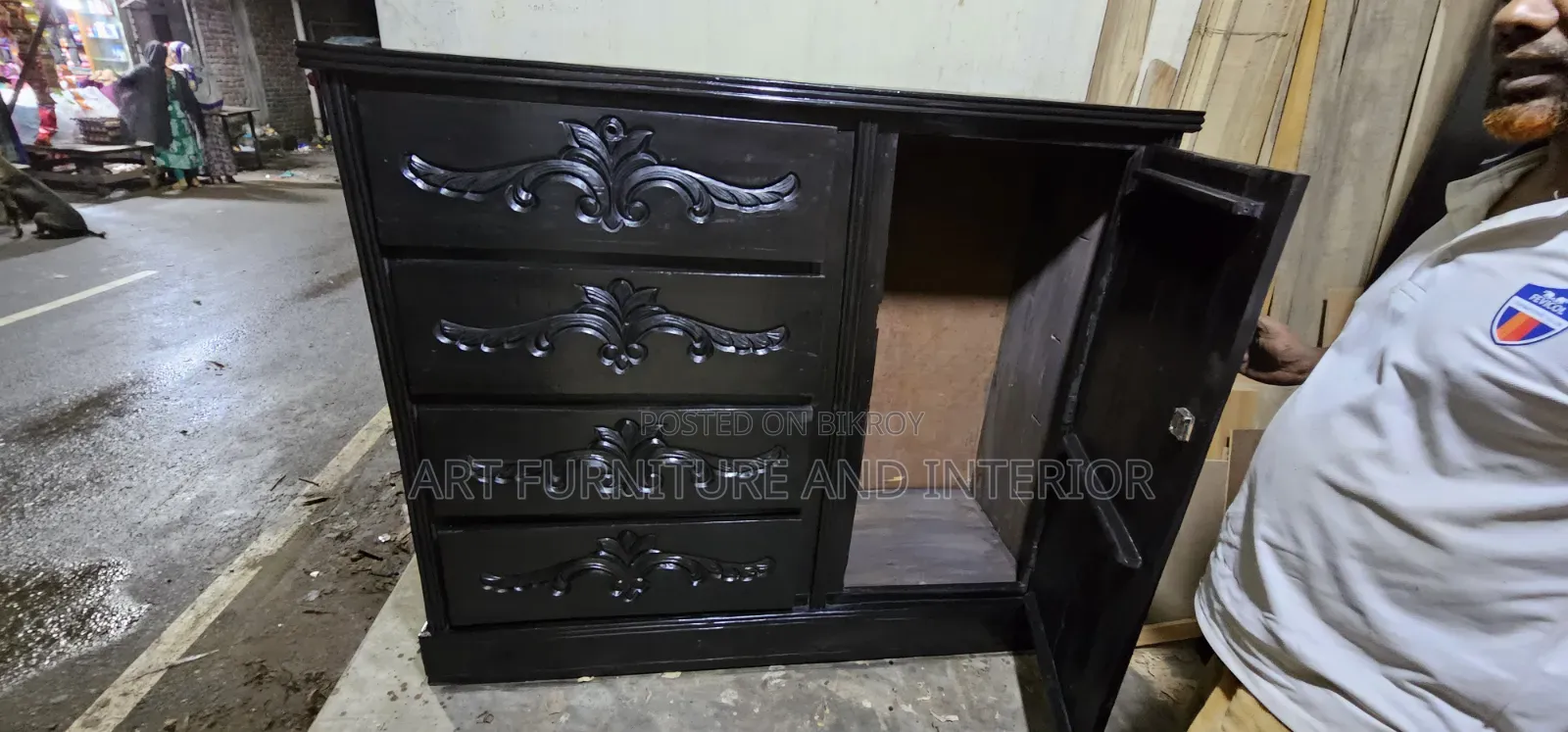 Wood Wardrobe