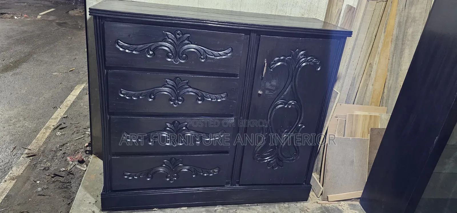 Wood Wardrobe