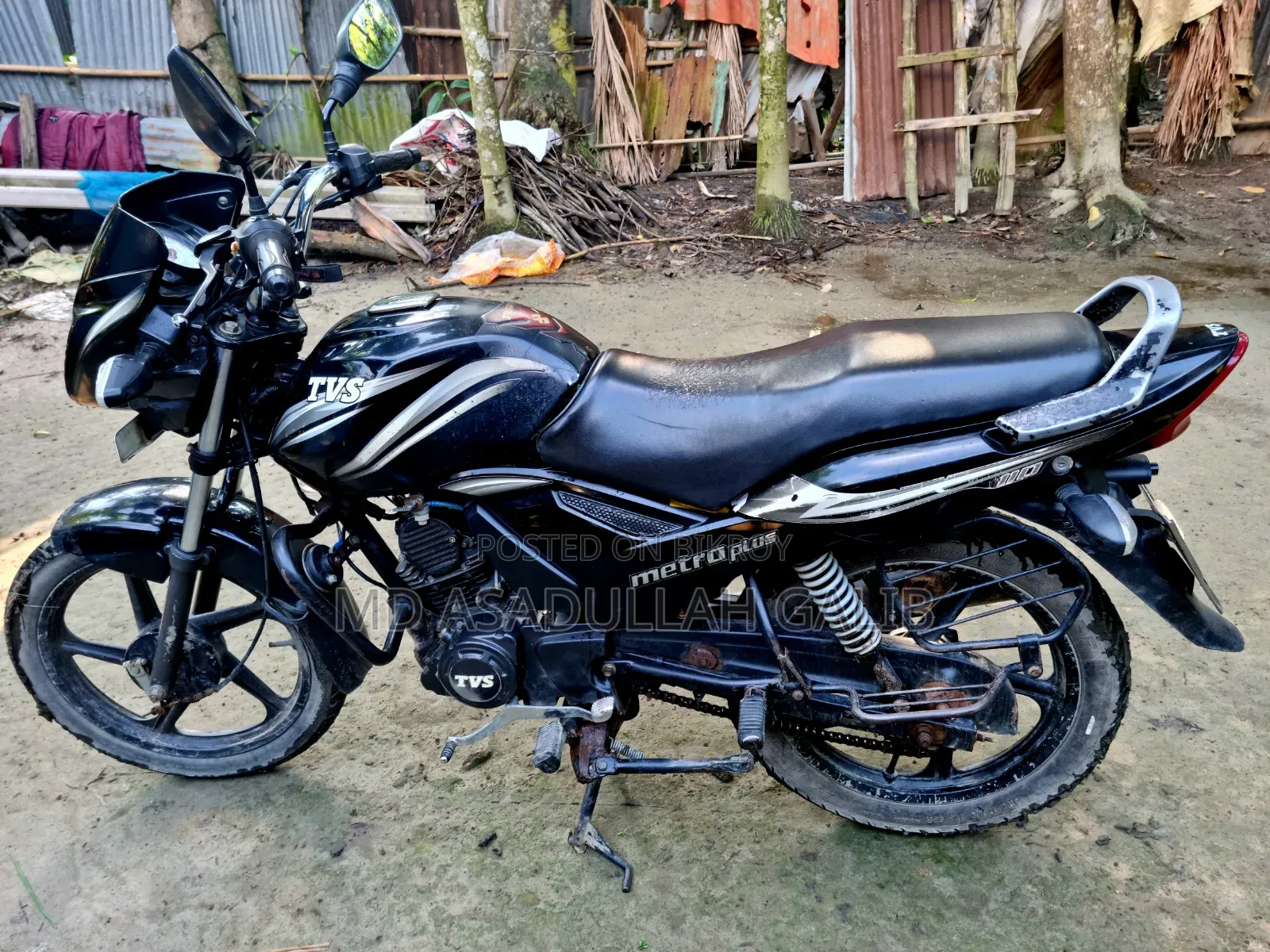 TVS Metro Plus 2019 Black