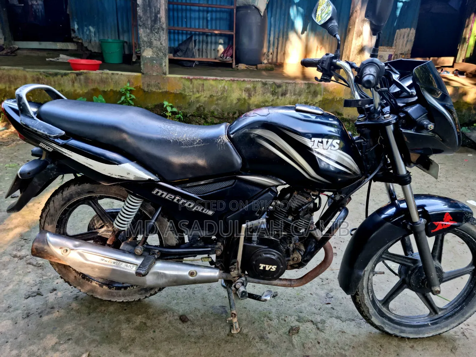 TVS Metro Plus 2019 Black