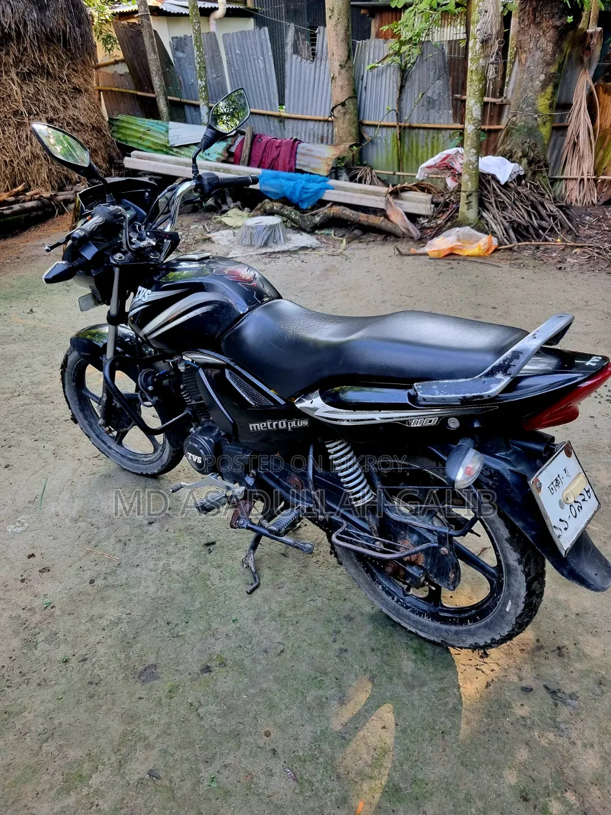 TVS Metro Plus 2019 Black
