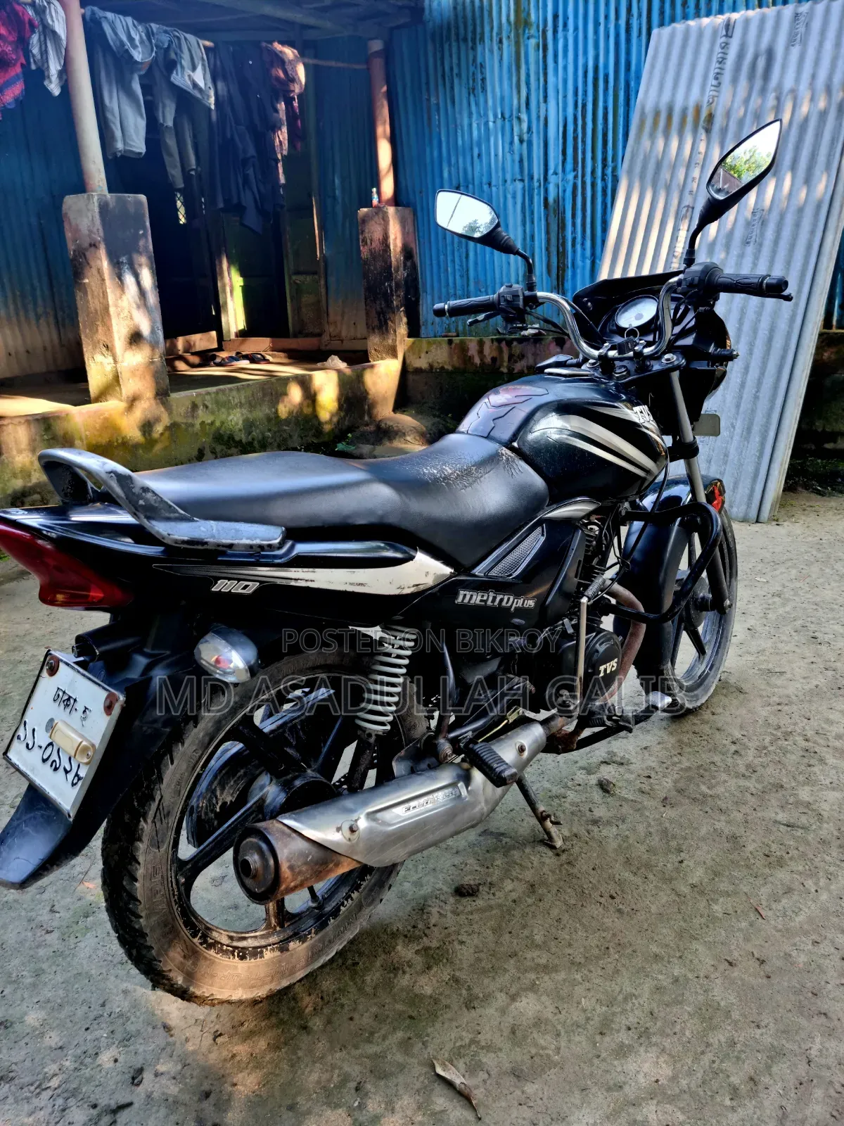 TVS Metro Plus 2019 Black