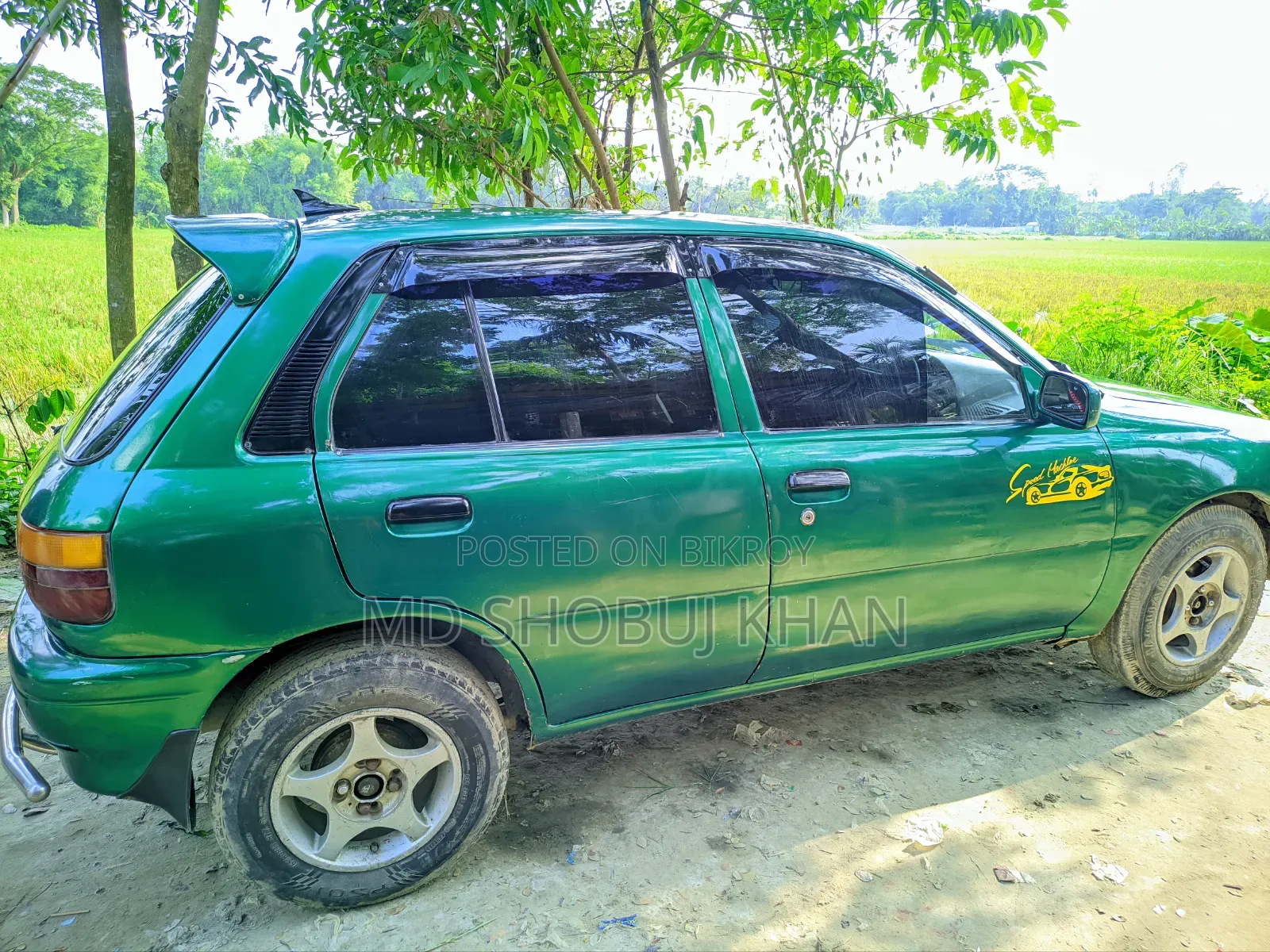 Toyota Starlet 1997 Green