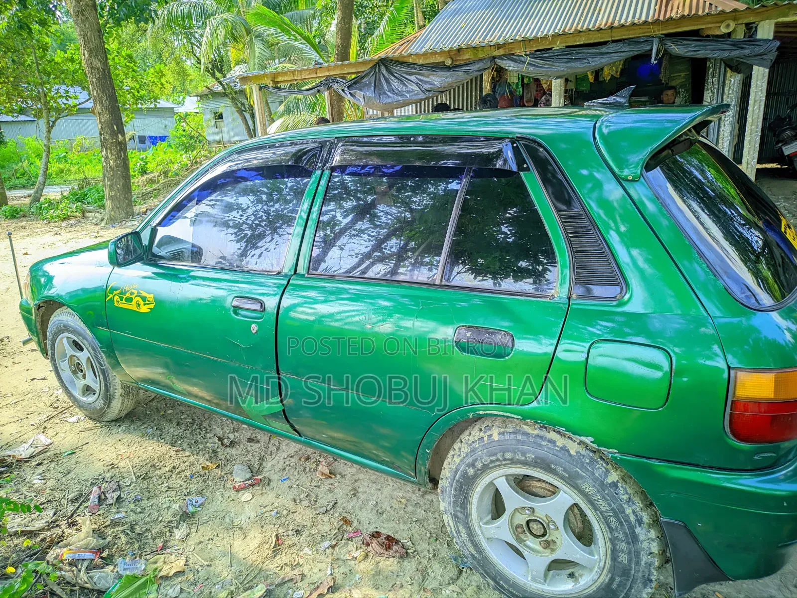 Toyota Starlet 1997 Green