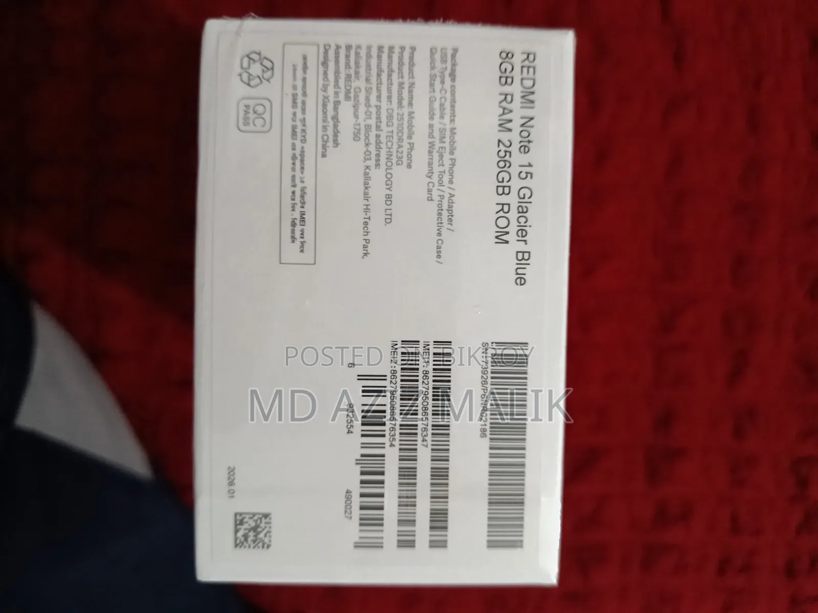 New Xiaomi 15 256 GB Blue