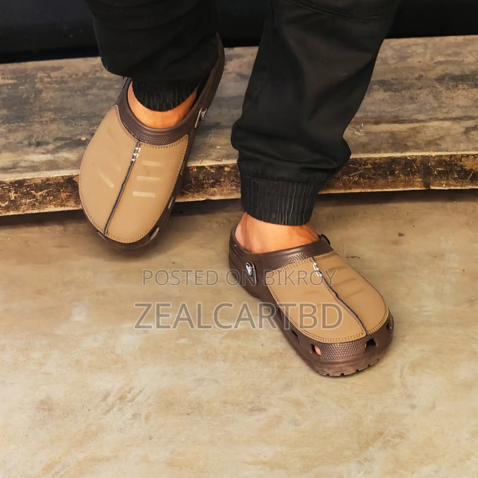Men's Washable Crocs Style Sandals | Lightweight EVA Clogs