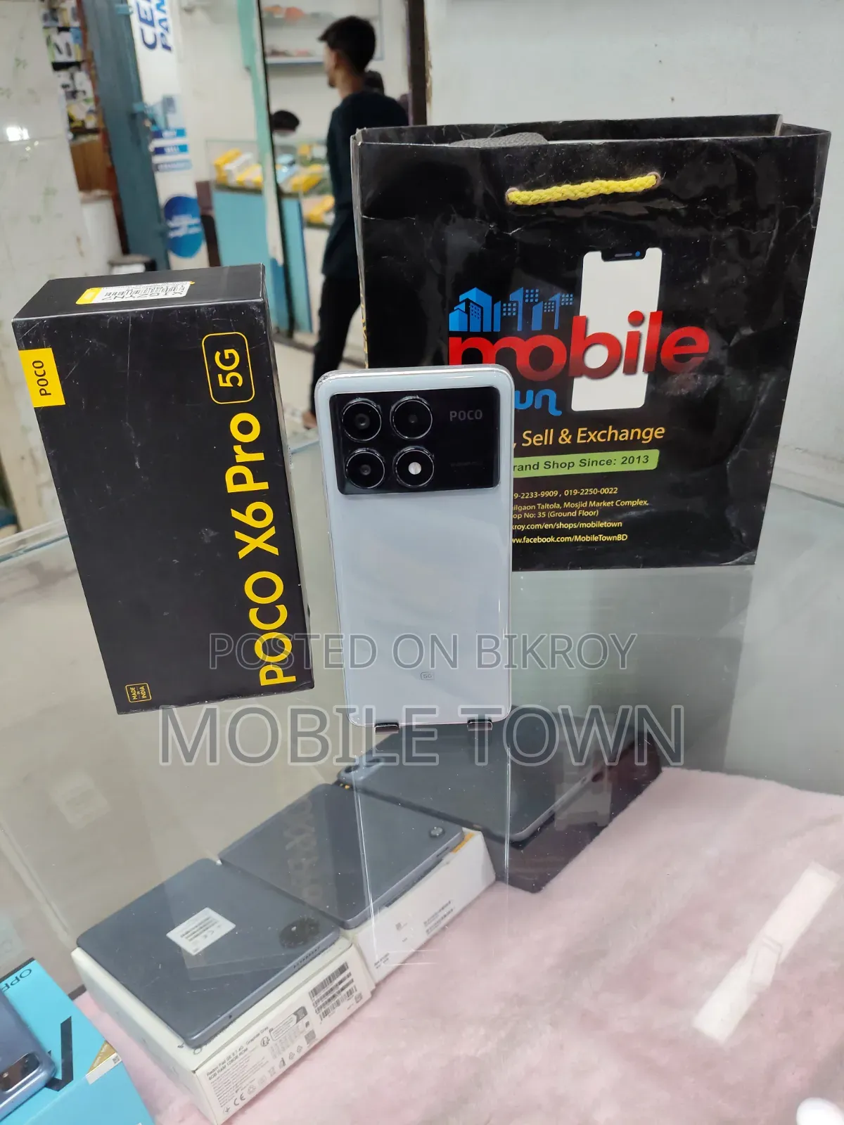 Xiaomi Poco X6 Pro ২৫৬ জিবি সিলভার